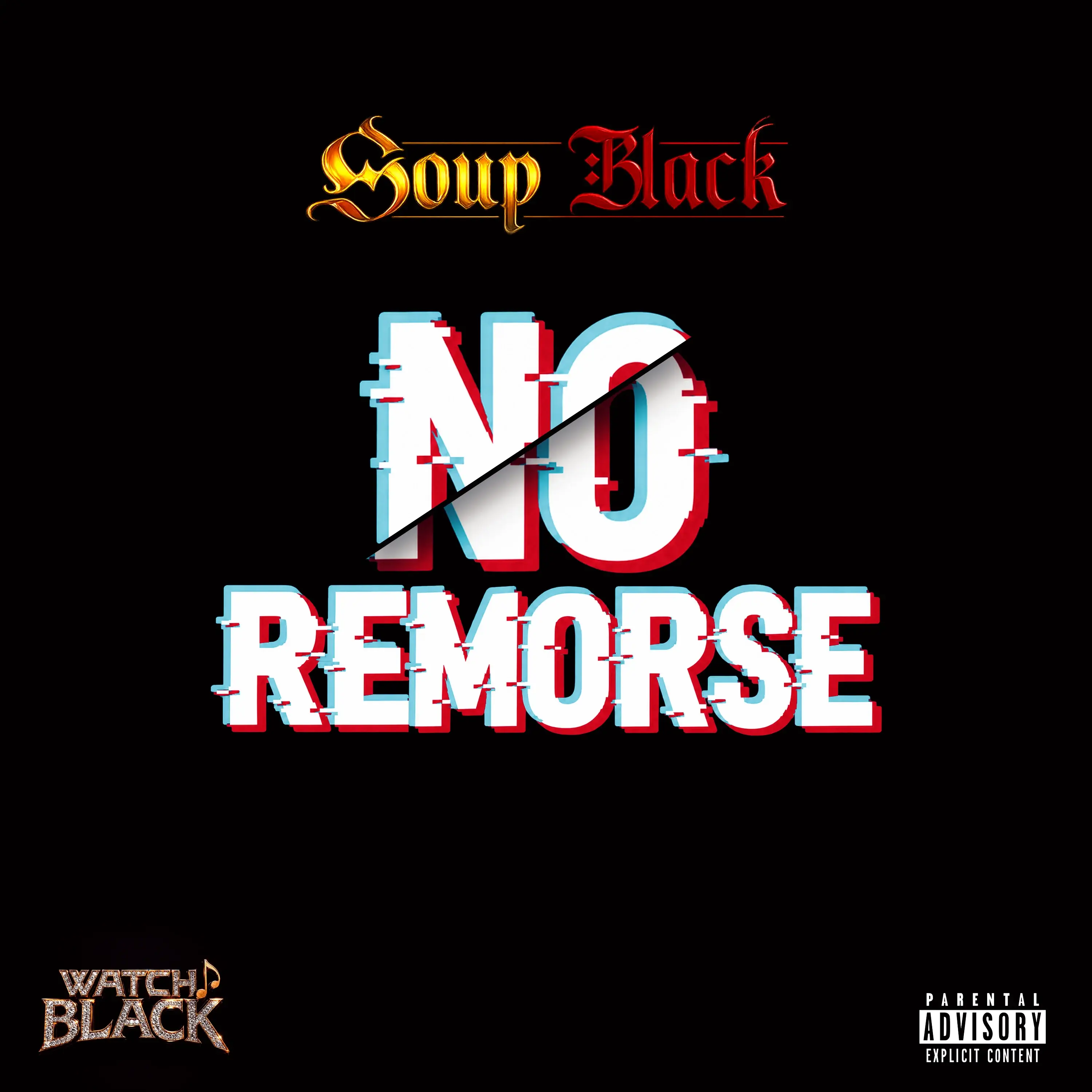 SOUPBLACK — NO REMORSE Official Cover Artwork